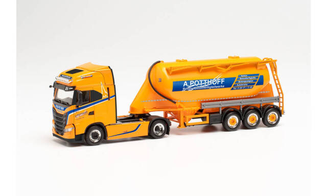 herpa Cars&Trucks 1/87 イベコ S-Way バルクサイロ セミトレーラー „Beton Potthoff“