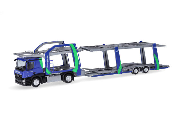 herpa Cars&Trucks 1/87 メルセデスベンツ アクトロス カーキャリアー “Avtologistika”