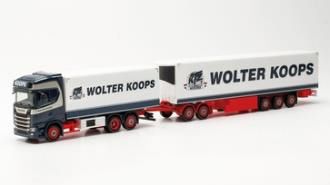herpa Cars&Trucks 1/87 スカニア CS 20 冷蔵ロングトラックトレーラー “Wolter Koops”