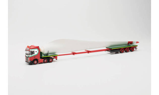 herpa Cars&Trucks 1/87 スカニア CS 20 ハイルーフ テレセミトレーラー 風力発電機翼運搬車 “G. Vlastuin Transporte”