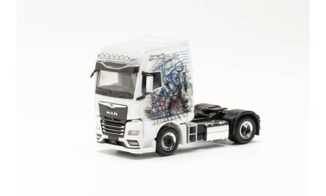 herpa Cars&Trucks 1/87 MAN TGX GX Individual トラクター “Lagoudakis 5 / Minotaurus”