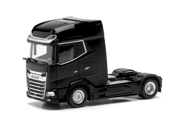 herpa Cars&Trucks 1/87 (プラスチック製)  DAF XG+ リジッドトラクター 2軸ブラック