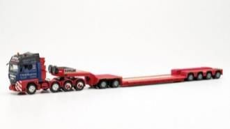 herpa Cars&Trucks 1/87 MAN TGX GX ローボーイ セミトレーラー “Bowler”