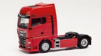 herpa Cars&Trucks 1/87 MAN TGX GX トラクター with mirror cam レッド