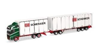 herpa Cars&Trucks 1/87 (プラスチック製) ボルボ FH GL 2020 ボックスト レーラー "DB Schenker"