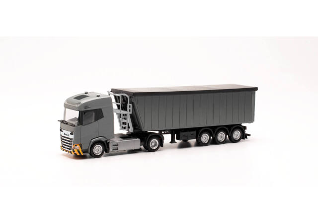herpa Cars&Trucks 1/87 DAF XG ダンプセミトレーラー グレー
