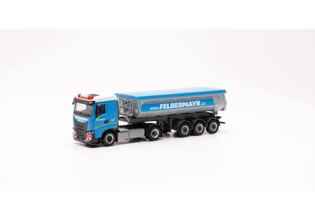 herpa Cars&Trucks 1/87 イベコ S-Way ND ダンプセミトレーラー “Felbermayr”