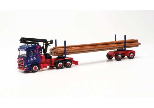 herpa Cars&Trucks 1/87 スカニア CR 20 ND 木材運搬トレーラー “Steinbach”