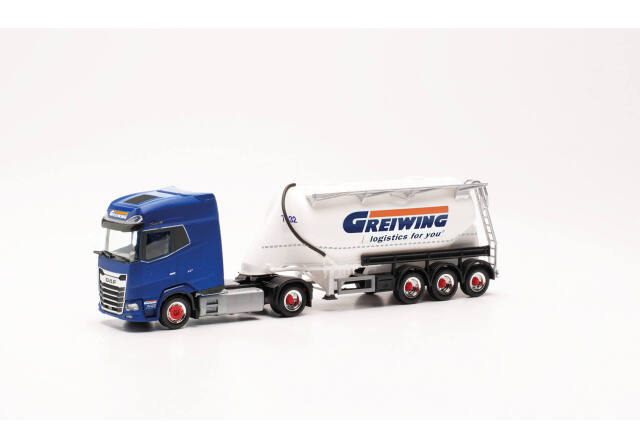 herpa Cars&Trucks 1/87 DAF XG+ バルクセミトレーラー “Greiwing”