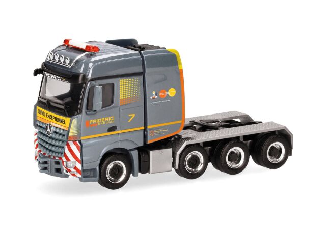 herpa Cars&Trucks 1/87 (プラスチック製) メルセデスベンツ Arocs ビッグ スペース大型リジッドトラクター "Friderici"