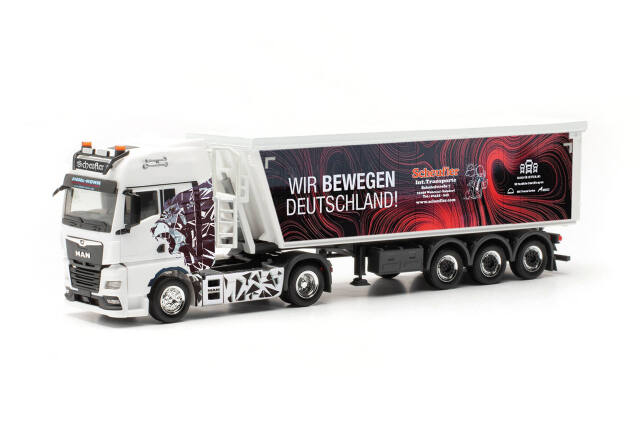 herpa Cars&Trucks 1/87 MAN TGX GX セミトレーラートラック “Scheufler/Wir bewegen Deutschland”