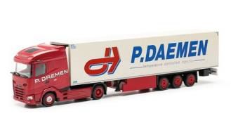 herpa Cars&Trucks 1/87 DAF XG 冷蔵ボックスセミトレーラー “P. DAEMEN”