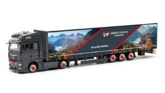 herpa Cars&Trucks 1/87 MAN TGX GX 15m ローライナー カーテンキャンバスセミトレーラー "Jürgen Ehrmann Transporte"