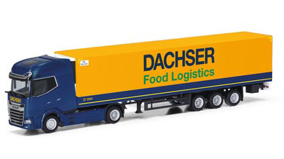 herpa Cars&Trucks 1/87 DAF XG+ 冷凍セミトレーラー "Dachser Food Logistics"