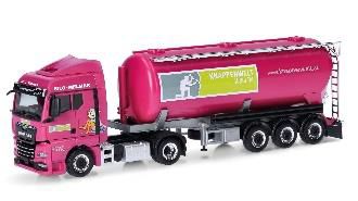 herpa Cars&Trucks 1/87 MAN TGX GM バルクサイロセミ トレーラートラック ”Melmer”