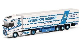 herpa Cars&Trucks 1/87 DAF XG+ ボックスセミトレーラー トラック ”Spedition Höhner"