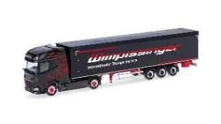 herpa Cars&Trucks 1/87 (プラスチック製) DAF XG+ 冷凍ボックスセミト レー ラー "Wimpissinger"