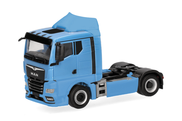 [予約]herpa Cars&Trucks 1/87 (プラスチック製) MAN TGX GN リジッドトラクター 2軸 ライトブルー