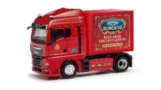 [予約]herpa Cars&Trucks 1/87 MAN TGX GX リジッドトラクター with ボックス "Roncalli"