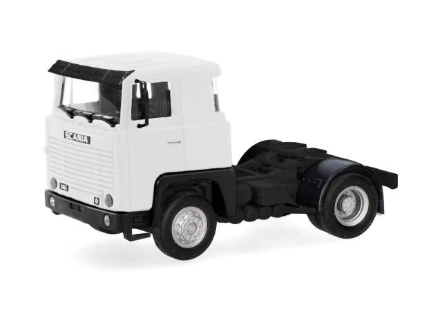 herpa Cars&Trucks 1/87 (プラスチック製) スカニア 141 リジッドトラクター 2軸 ホワイト