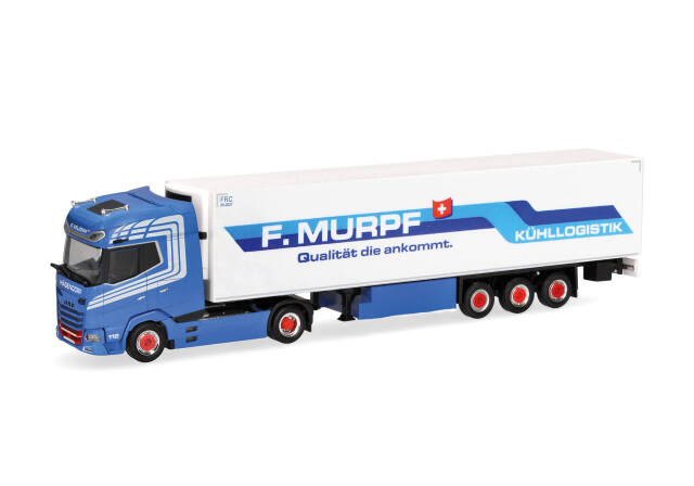 herpa Cars&Trucks 1/87 (プラスチック製) DAF XG+ 冷蔵セミトレーラー "Murpf"