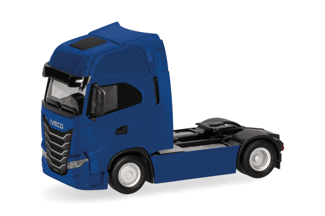 [予約]herpa Cars&Trucks 1/87 (プラスチック製) イベコ S-Wayウェイ フェイスリフト リジッドトラクター 2軸 ウルトラマリンブルー