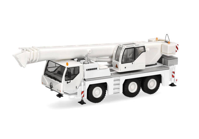 herpa Cars&Trucks 1/87 (プラスチック製) リープヘル LTM 1045 移動式クレーン "Liebherr" ホワイト