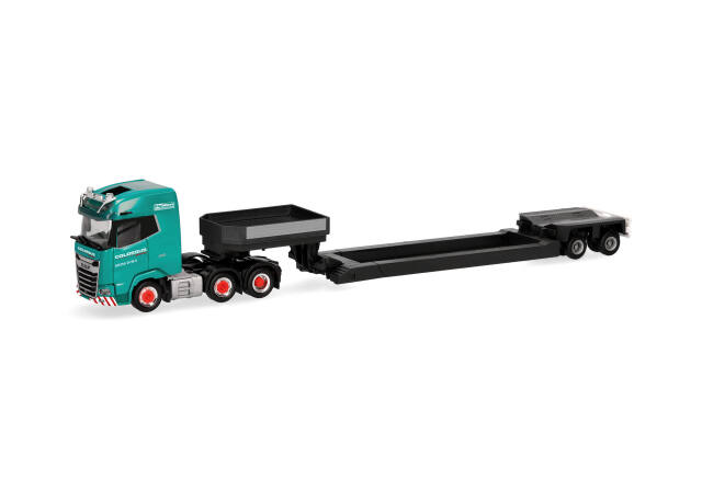 herpa Cars&Trucks 1/87 (プラスチック製) DAF XG ローボーイセミトレーラー "Colossus Logistics"