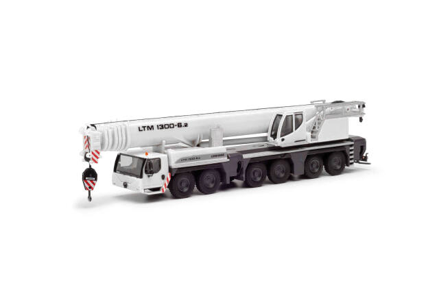 [予約]herpa Cars&Trucks 1/87 (プラスチック製) リープヘル 移動式クレーン LTM 1300-6.2 "Liebherr" ホワイト