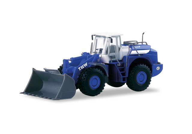 [予約]herpa Cars&Trucks 1/87 (プラスチック製) ホイールローダー リープヘル L580 "THW"