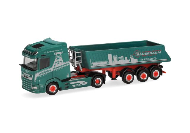 herpa Cars&Trucks 1/87 (プラスチック製) DAF XG ダンプ セミトレーラー "Sauerbaum"
