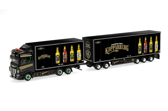 [予約]herpa Cars&Trucks 1/87 (プラスチック製) スカニア CS 20 ハイルーフ   スウェーデンボックストラック (スウェーデン)