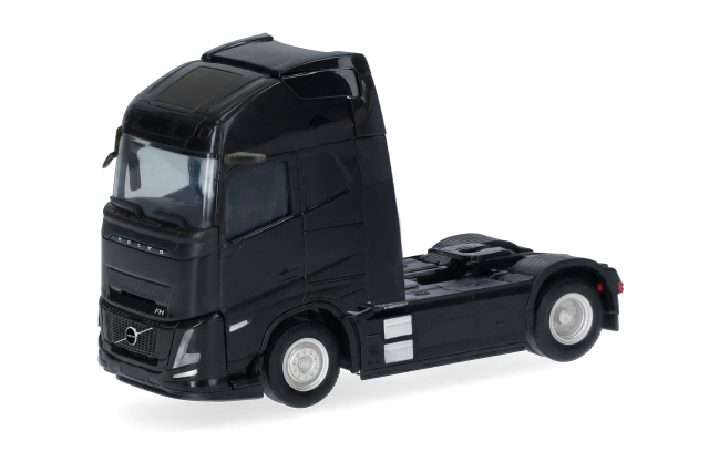 [予約]herpa Cars&Trucks 1/87 (プラスチック製) ボルボ FH エアロ GL XL 電動トラクターヘッド 2軸 ブラック