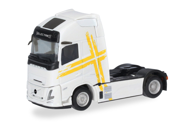 [予約]herpa Cars&Trucks 1/87 (プラスチック製) ボルボ FH エアロ GL XL  電動リジッドトラクター 2軸 ホワイト