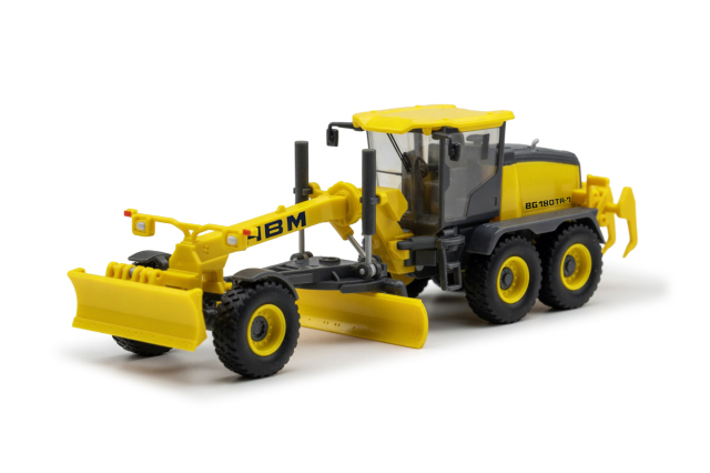 [予約]herpa Cars&Trucks 1/87 (プラスチック製) HBM-Nobas モーターグレーダー BG 180 T-7