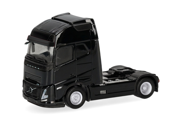 [予約]herpa Cars&Trucks 1/87 (プラスチック製) ボルボ FH エアロ GL XL  リジッドトラクター 2軸 ブラック