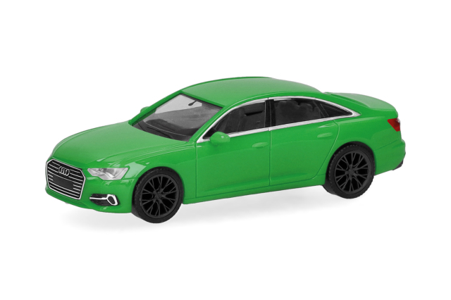 [予約]herpa Cars&Trucks 1/87 (プラスチック製) アウディ A6 リムジン  キャラミグリーン