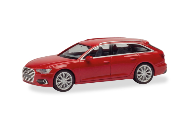 [予約]herpa Cars&Trucks 1/87 (プラスチック製) アウディ A6 アバント レッド