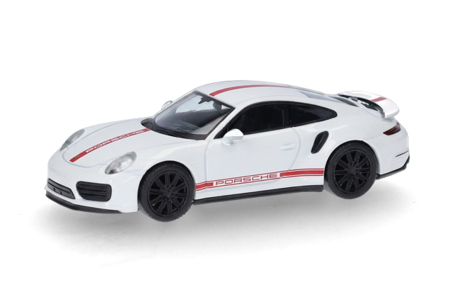 [予約]herpa Cars&Trucks 1/87 (プラスチック製) ポルシェ 911(991) ターボ カレラホワイト