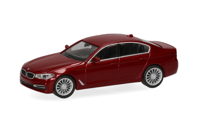[予約]herpa Cars&Trucks 1/87 (プラスチック製) BMW 5シリーズ セダン イモラレッド