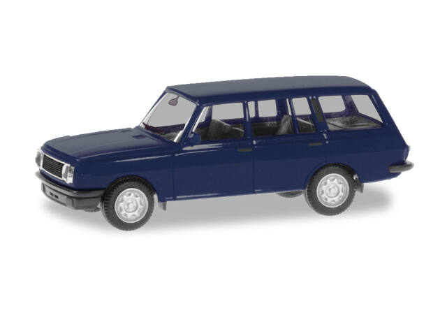 herpa Cars&Trucks 1/87 (プラスチック製) ファルトブルク Tourist`84 ネプチューンブルー
