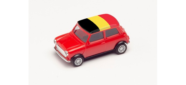 herpa Cars&Trucks 1/87  ミニクーパー European Championship 2021 ベルギー