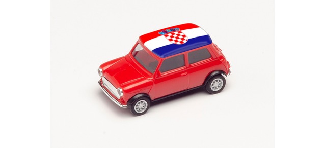 herpa Cars&Trucks 1/87  ミニクーパー European Championship 2021 クロアチア