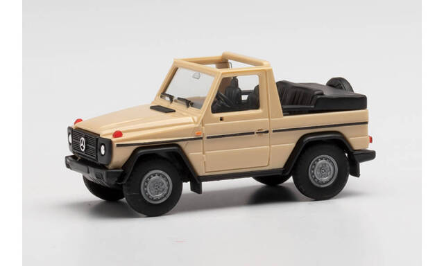 herpa Cars&Trucks 1/87 メルセデスベンツ Gクラス カブリオレ サンドベージュ