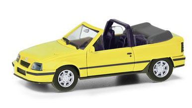 herpa Cars&Trucks 1/87 オペル カデット E Gsi カブリオレ ジャマイカイエロー