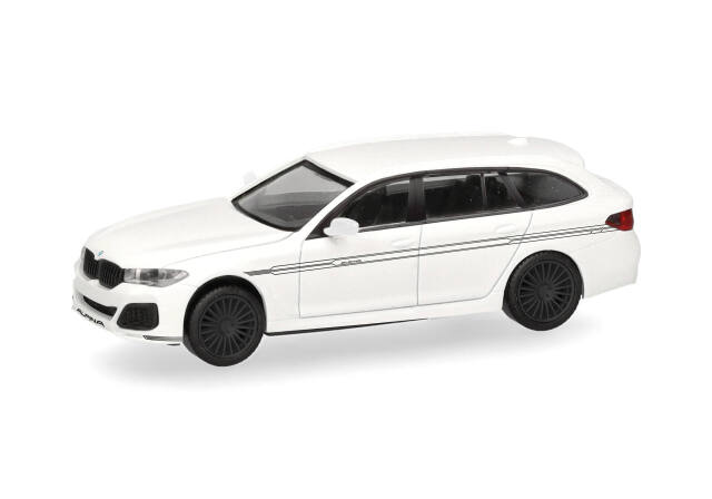 herpa Cars&Trucks 1/87 (プラスチック製) BMW アルピナ B5 ツーリングホワイト