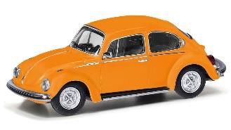 herpa Cars&Trucks 1/87 (プラスチック製) フォルクスワーゲン ビートル 1303 オレンジ