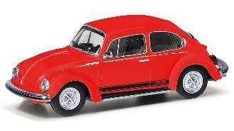 herpa Cars&Trucks 1/87 (プラスチック製) フォルクスワーゲン ビートル 1303 "CITY"レッド
