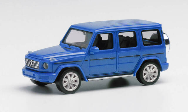 herpa Cars&Trucks 1/87 メルセデスベンツ Gクラス ブルーメタリック