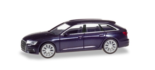 herpa Cars&Trucks 1/87 アウディ A6 アバントブルーメタリック